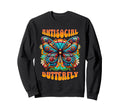 Antisocial Butterfly Funny Very Sweatshirt - Custom Art Print Men Women - T-Shirt, Sweatshirt, Hoodie