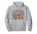I Closed My Book To Be Here Floral Hoodie - Aesthetic Graphic Men Women - T-Shirt, Sweatshirt, Hoodie