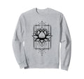 Whimsical Lotus Flower Buddhism Sweatshirt - Streetwear Style Unisex - T-Shirt, Sweatshirt, Hoodie