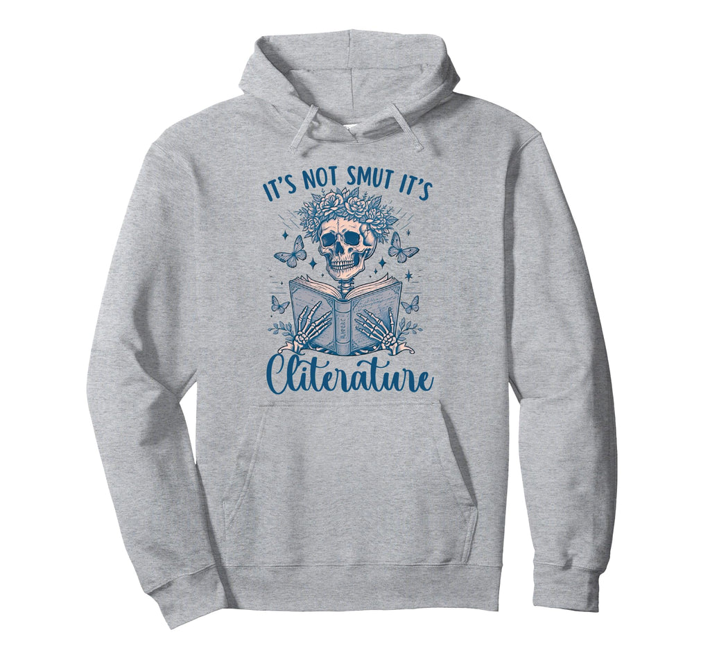 Its Not Smut Its Literature Dark Hoodie - Fun Novelty Design for Adults - T-Shirt, Sweatshirt, Hoodie