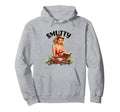 Smutty Book Club Pinup Reading Hoodie - Streetwear Style for Adults - T-Shirt, Sweatshirt, Hoodie