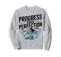 Progress Over Perfection Mental Sweatshirt - Custom Art Print for Adults - T-Shirt, Sweatshirt, Hoodie