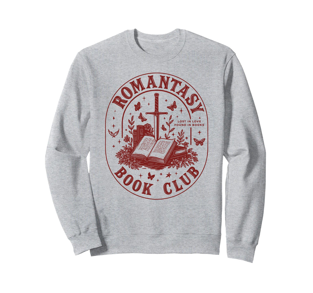 Romantic Fantasy Reader Bookworm Sweatshirt - Unique Graphic Men Women - T-Shirt, Sweatshirt, Hoodie
