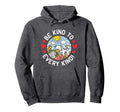 Vegan And Be Kind To Every Kind Hoodie - Aesthetic Graphic Men Women - T-Shirt, Sweatshirt, Hoodie