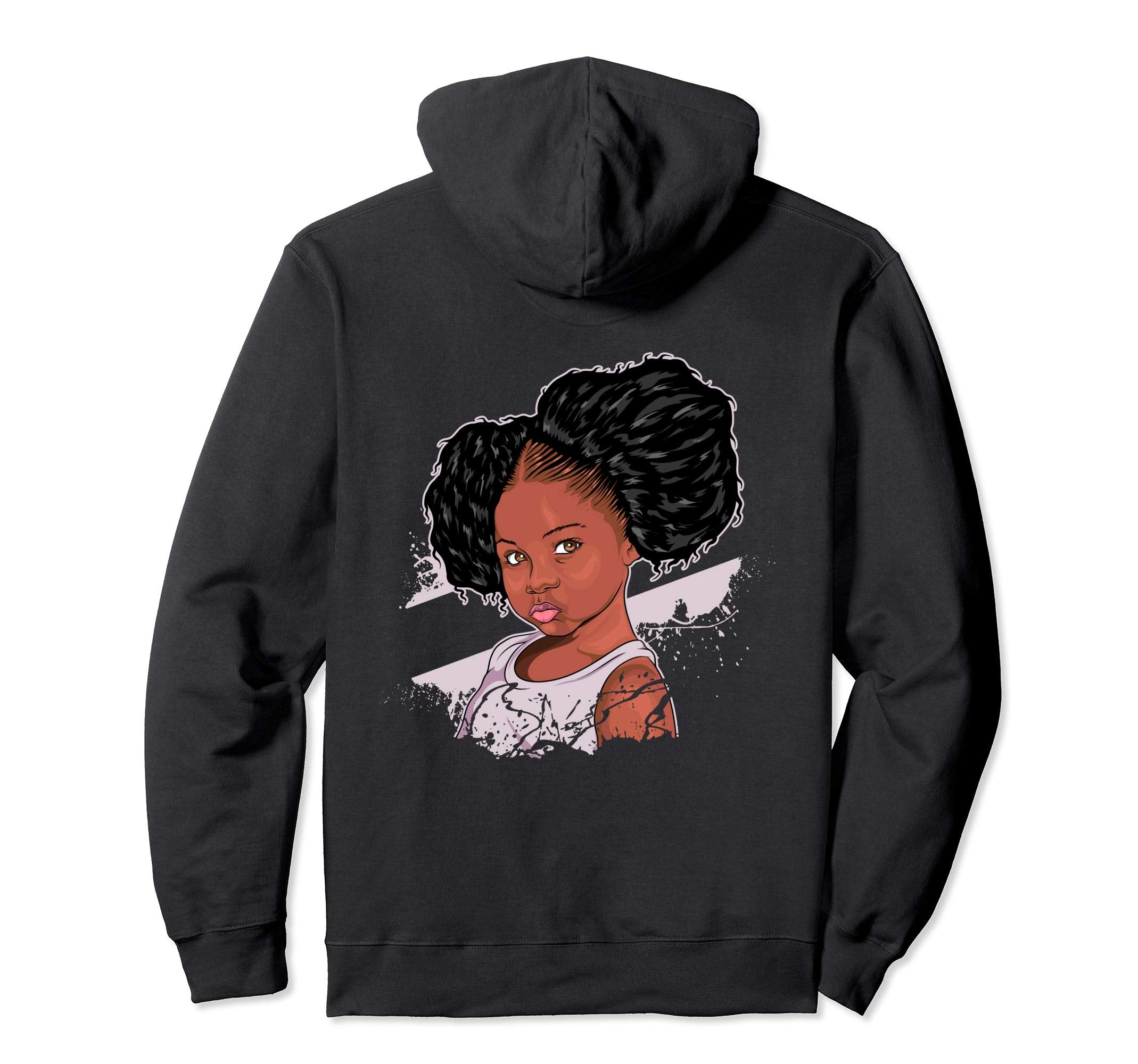Afro Puffs Black Princess Gift Diva Hoodie - Fun Novelty Design Men Women - T-Shirt, Sweatshirt, Hoodie