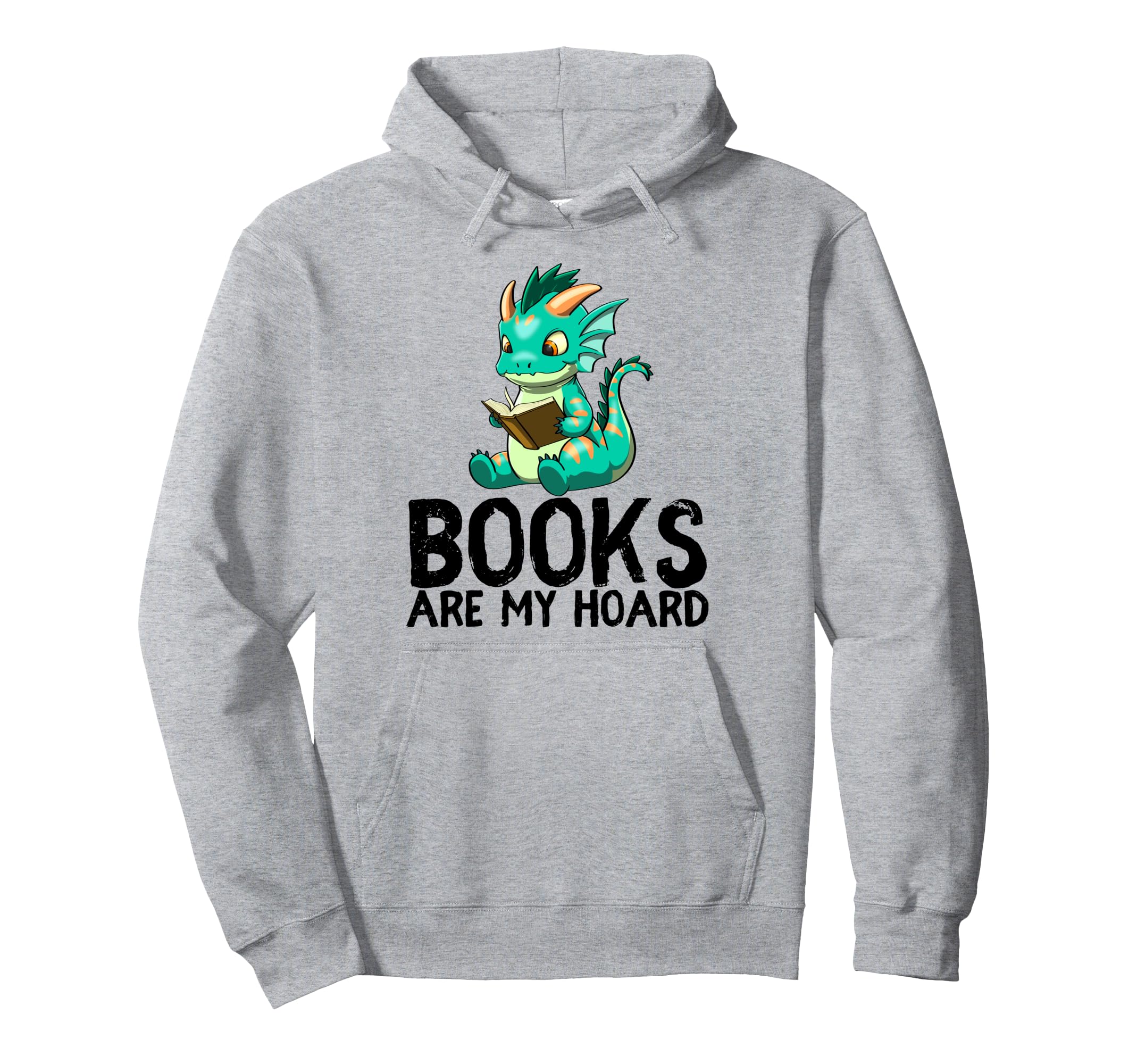 Dragon Reading Book Worm Nerd School Read Hoodie - Trendy Graphic Men Women - T-Shirt, Sweatshirt, Hoodie