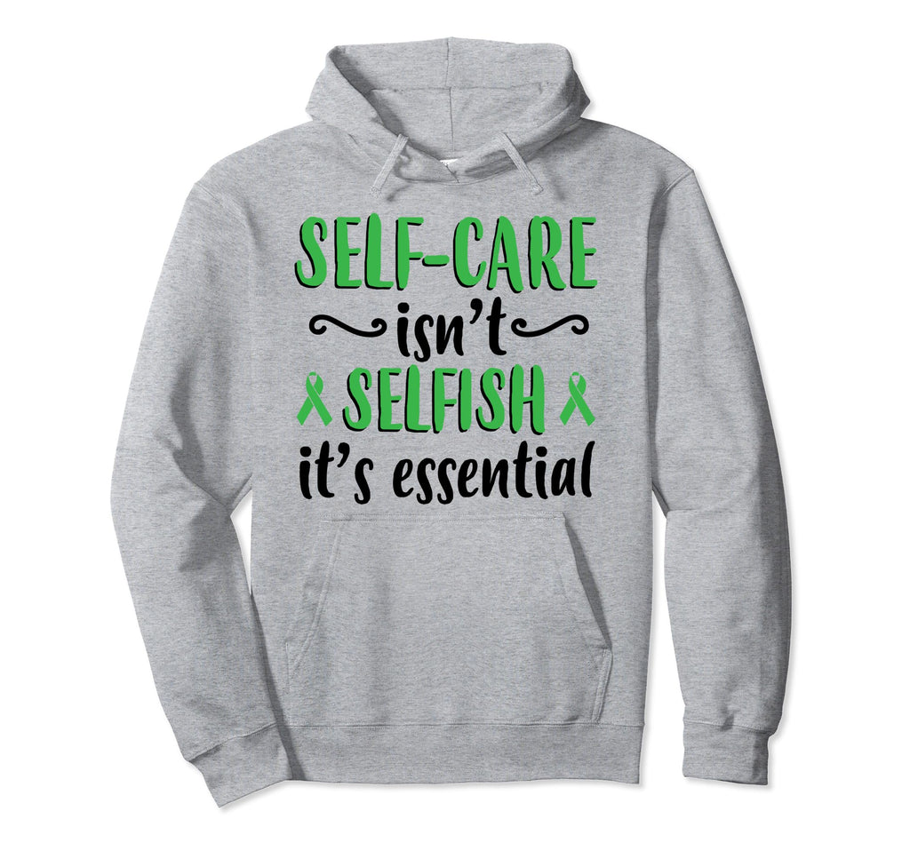 Self Care Isnt Selfish Depression Mental Hoodie - Trendy Graphic Men Women - T-Shirt, Sweatshirt, Hoodie