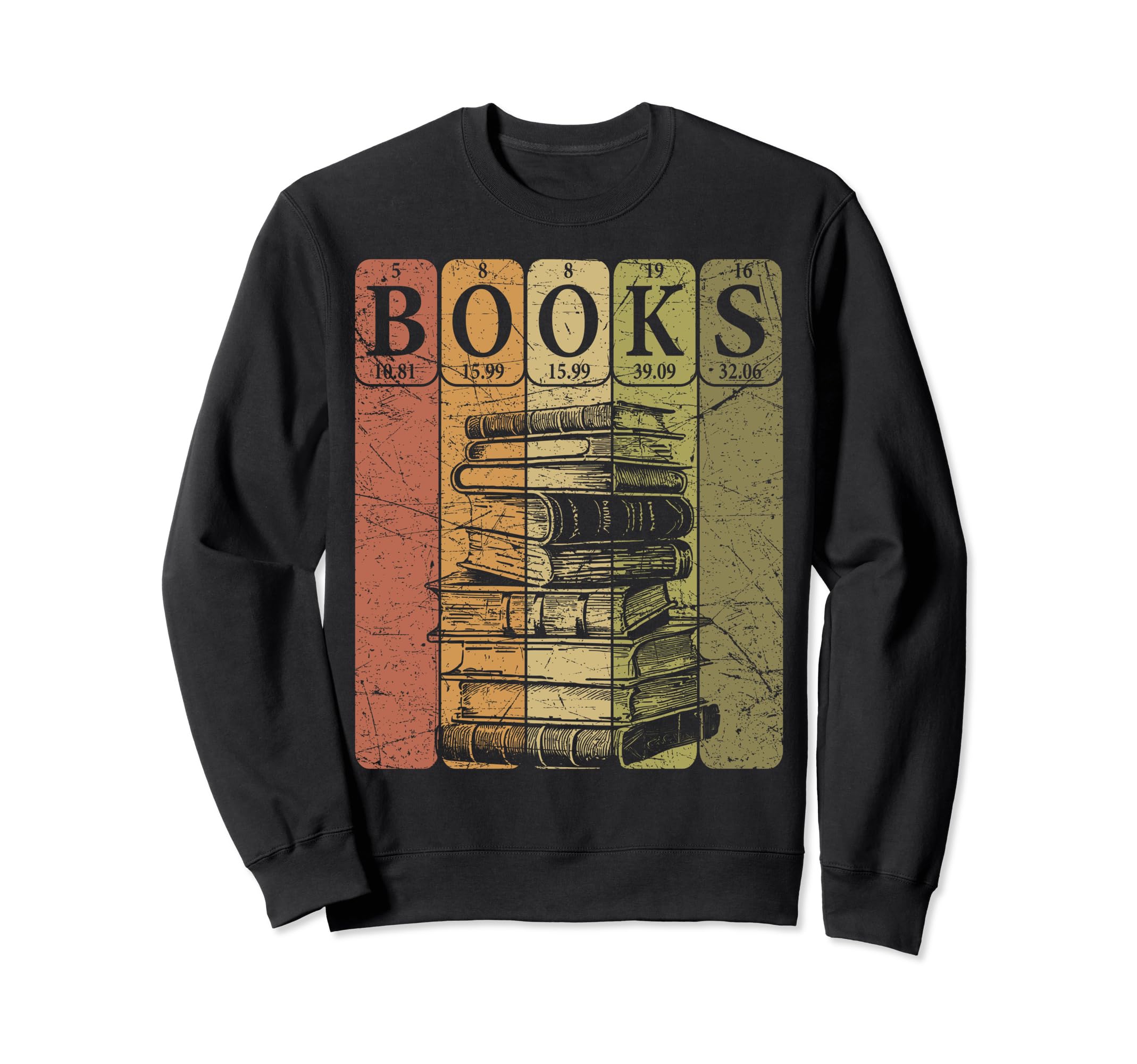 Book Reader Periodic Table Sweatshirt - Streetwear Style Men Women - T-Shirt, Sweatshirt, Hoodie