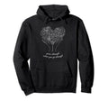 Grow Through What You Go Through Mental Hoodie - Trendy Graphic for Adults - T-Shirt, Sweatshirt, Hoodie