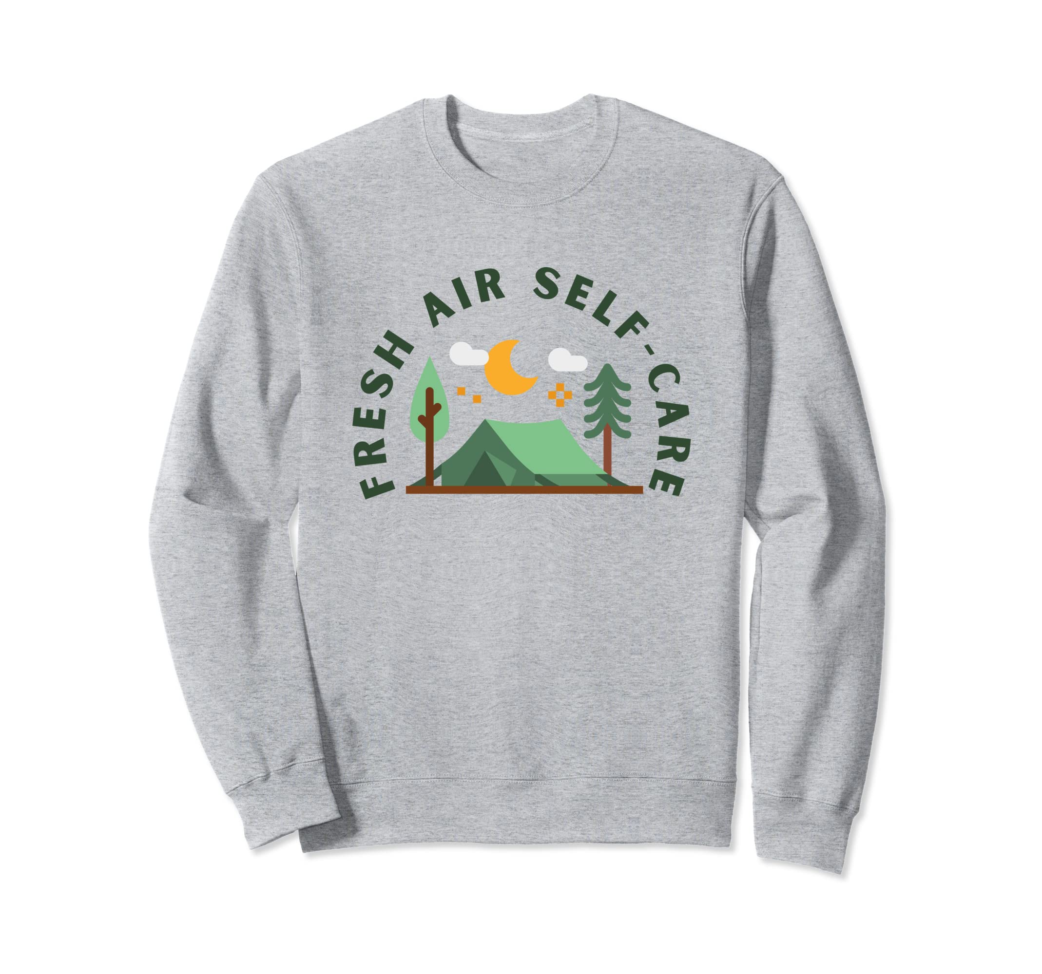 Fresh Air Self Care Mental Health Sweatshirt - Aesthetic Graphic Unisex - T-Shirt, Sweatshirt, Hoodie