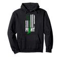 Mental Health American Flag Green Hoodie - Novelty Apparel Men Women - T-Shirt, Sweatshirt, Hoodie