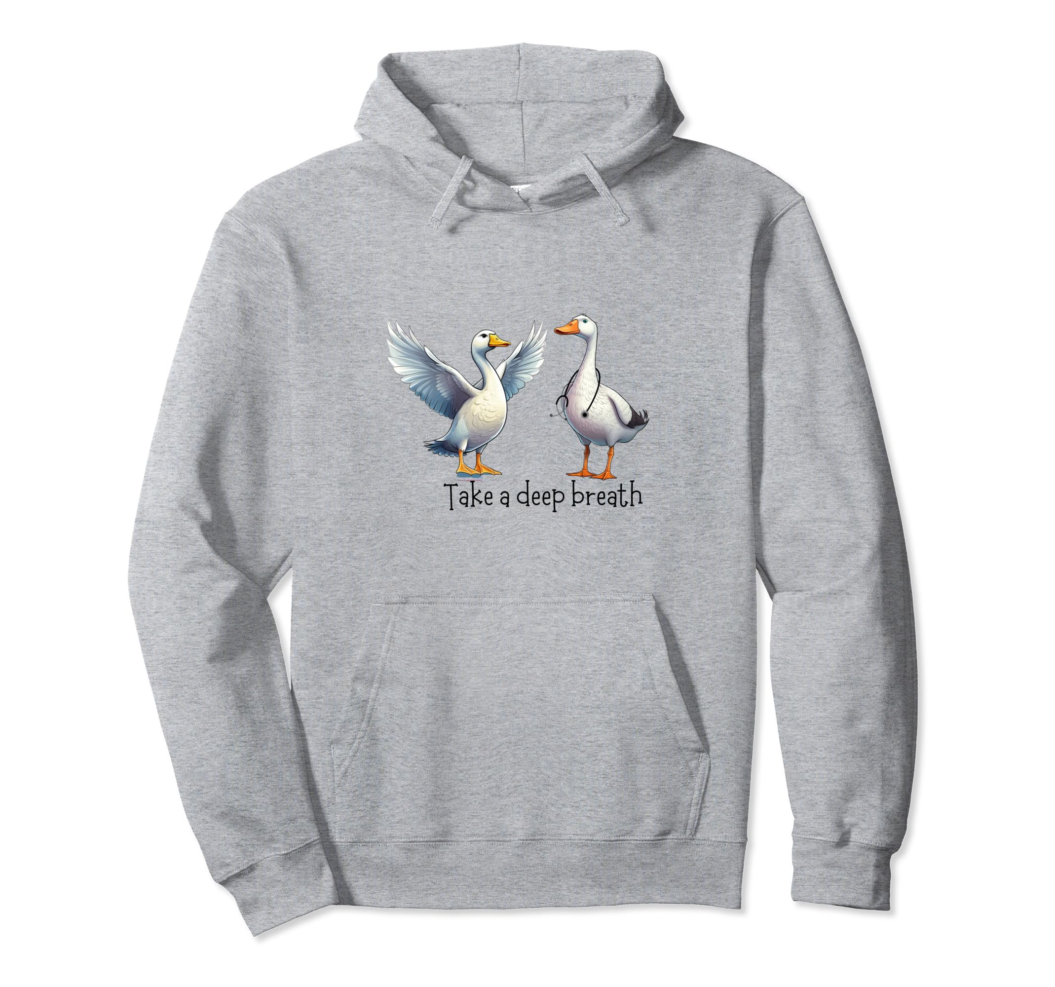 Silly Goose Nurse Goose University Funny Hoodie - Minimalist Print Unisex - T-Shirt, Sweatshirt, Hoodie