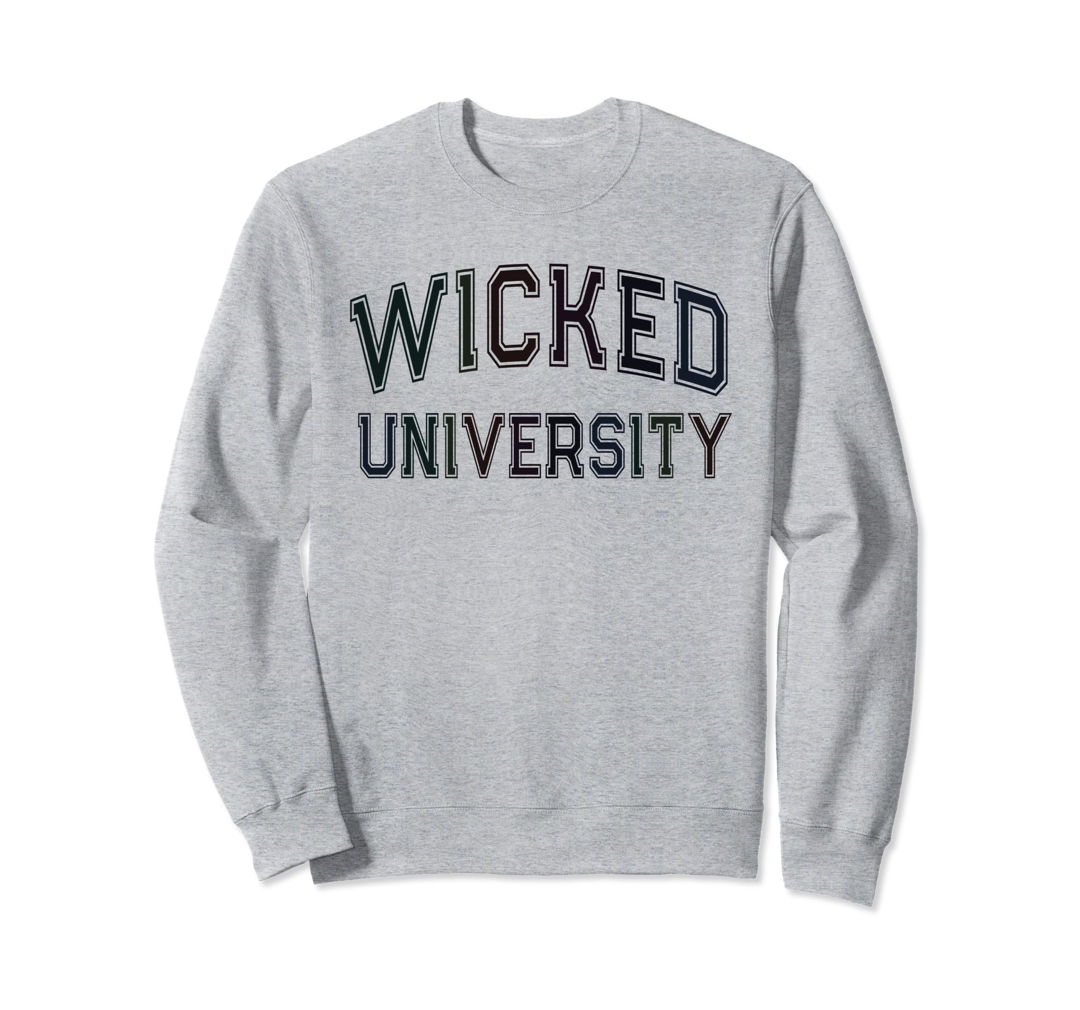 Funny Antisocial Wicked University Sweatshirt - Graphic Print Men Women - T-Shirt, Sweatshirt, Hoodie