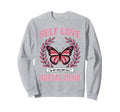Self Love Social Club Butterfly Sweatshirt - Streetwear Style Men Women - T-Shirt, Sweatshirt, Hoodie