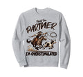 Hold Partner Im Overstimulated Funny Sweatshirt - Unique Graphic Unisex - T-Shirt, Sweatshirt, Hoodie