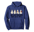 Dont Ghost Your Feelings Talk About Them Hoodie - Novelty Apparel Unisex - T-Shirt, Sweatshirt, Hoodie