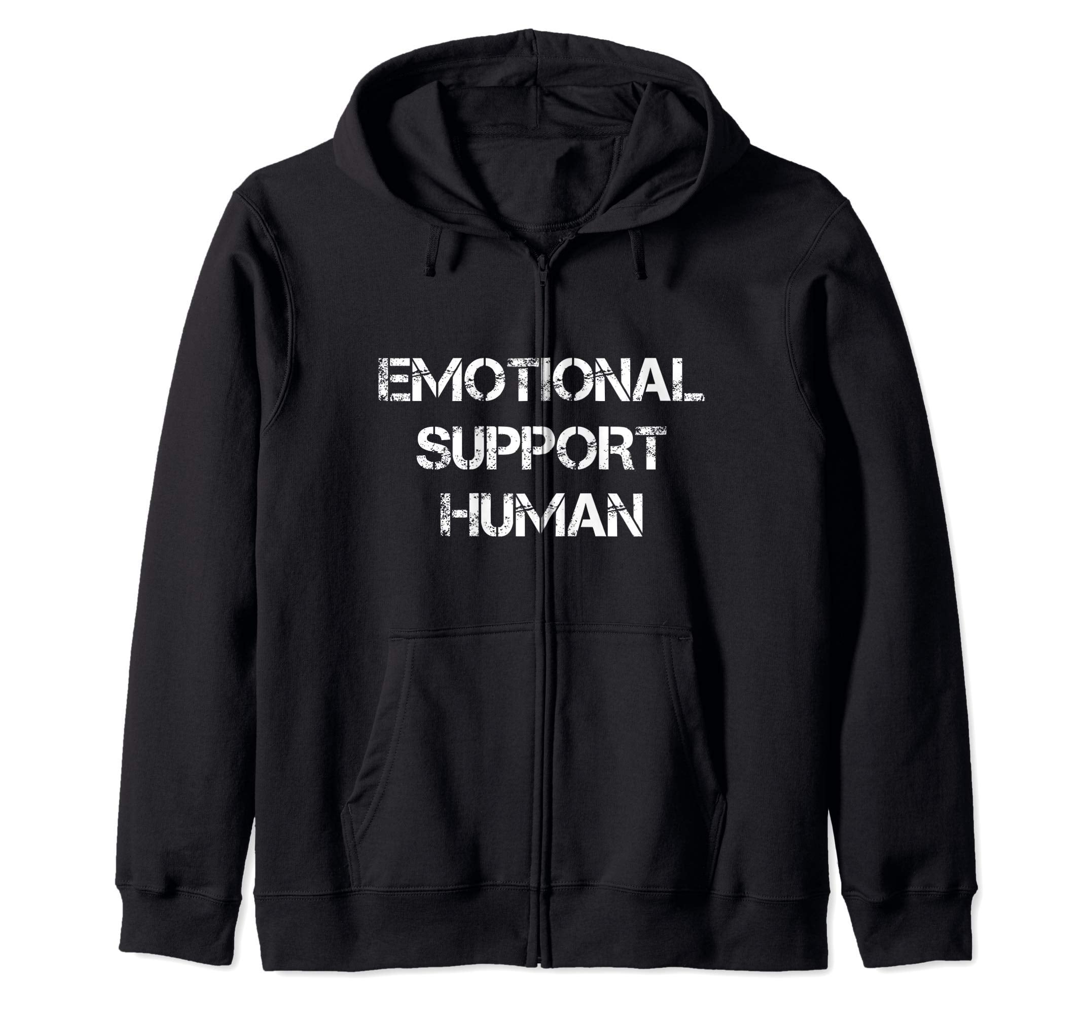 Emotional Support Human Co T-Shirt - Novelty Apparel for Adults - T-Shirt, Sweatshirt, Hoodie