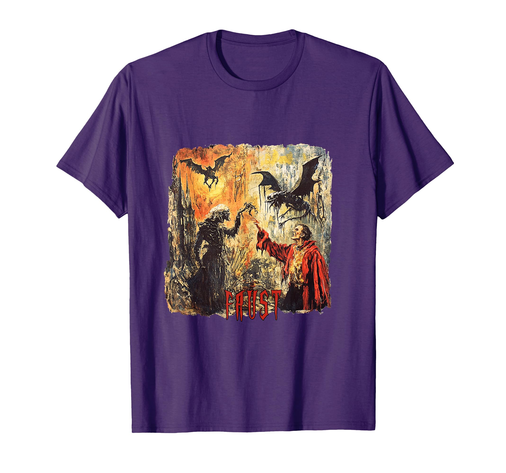 Faust First Part Goethes Masterpiece T-Shirt - Minimalist Print Men Women - T-Shirt, Sweatshirt, Hoodie