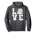 Love Book Reading Hoodie - Aesthetic Graphic Men Women - T-Shirt, Sweatshirt, Hoodie