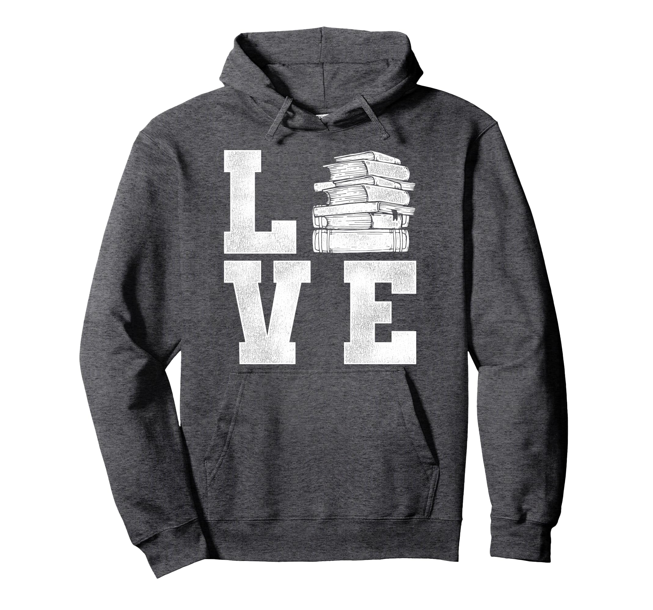 Love Book Reading Hoodie - Aesthetic Graphic Men Women - T-Shirt, Sweatshirt, Hoodie