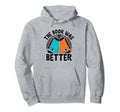 Book Was Better Books Reading Bookworm Hoodie - Unique Graphic Men Women - T-Shirt, Sweatshirt, Hoodie