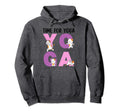 Cat Yoga Poses Practicing Mindfulness Hoodie - Graphic Print Men Women - T-Shirt, Sweatshirt, Hoodie