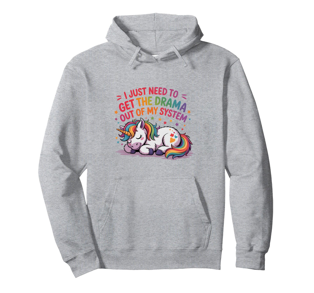 Funny Pastel Unicorn Self Care Lovers Hoodie - Novelty Apparel Men Women - T-Shirt, Sweatshirt, Hoodie