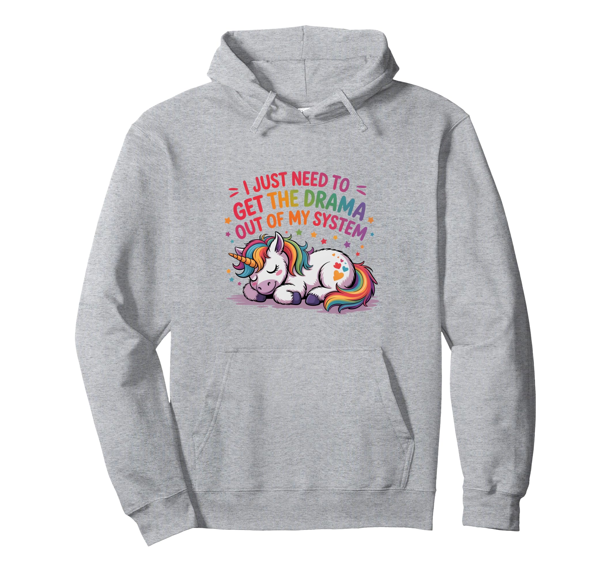 Funny Pastel Unicorn Self Care Lovers Hoodie - Novelty Apparel Men Women - T-Shirt, Sweatshirt, Hoodie