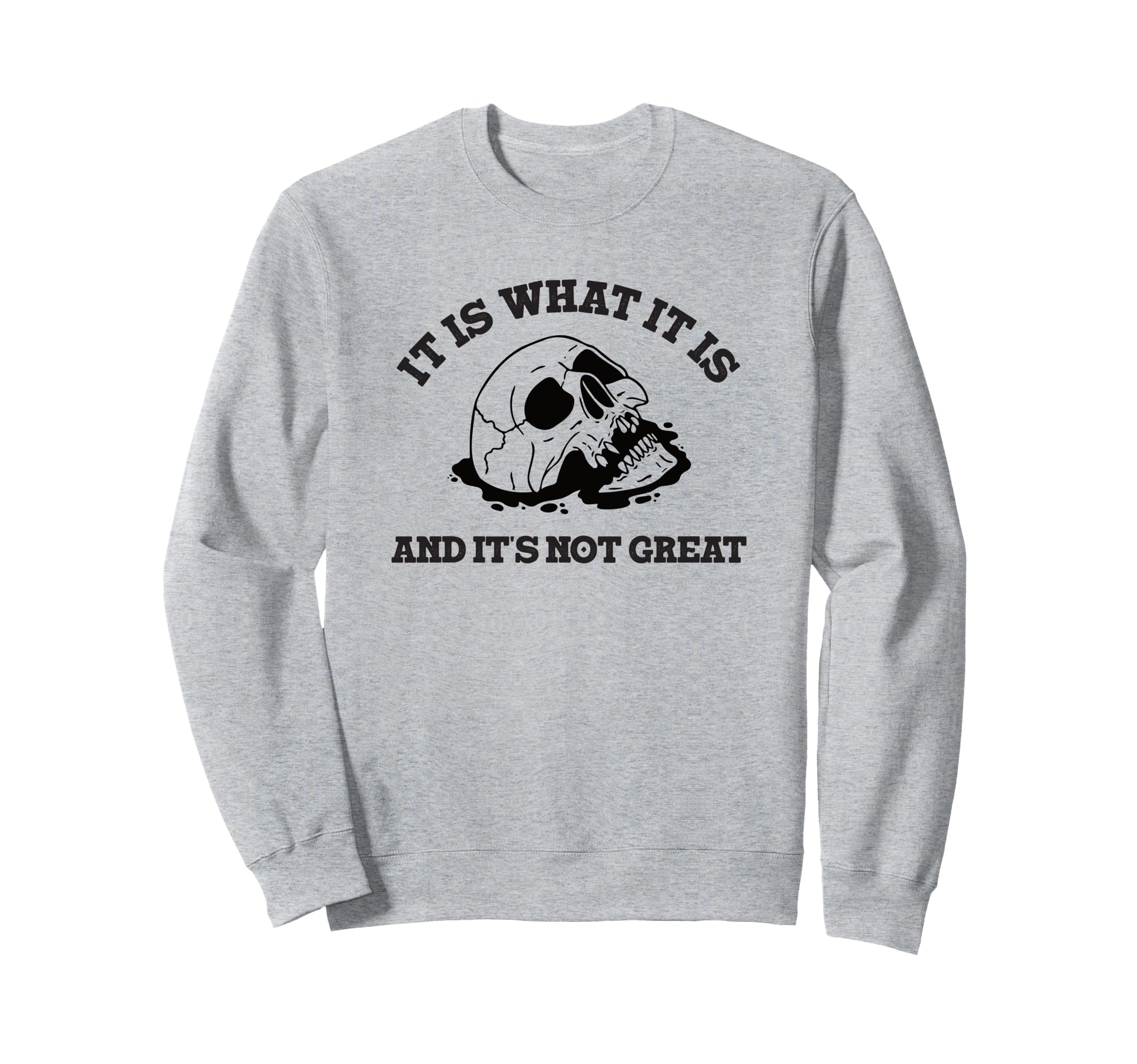 It Is What It Is And It Is Sweatshirt - Casual Everyday Wear for Adults - T-Shirt, Sweatshirt, Hoodie