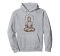 Buddha Patience Prayer Lotus Hoodie - Custom Art Print for Adults - T-Shirt, Sweatshirt, Hoodie