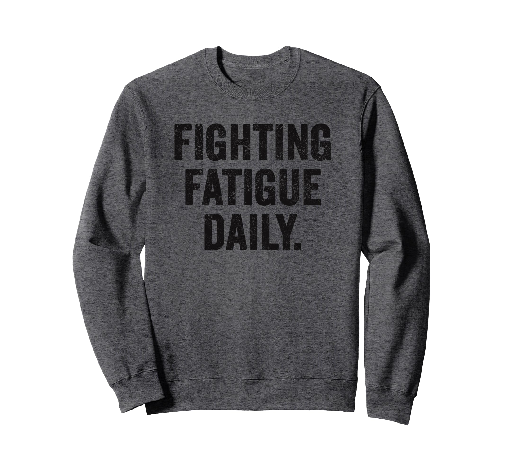 Daily Fatigue Battle Thyroid Sweatshirt - Custom Art Print for Adults - T-Shirt, Sweatshirt, Hoodie