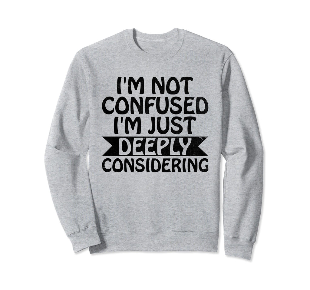Overthinking Overthinker Funny Sweatshirt - Graphic Print for Adults - T-Shirt, Sweatshirt, Hoodie
