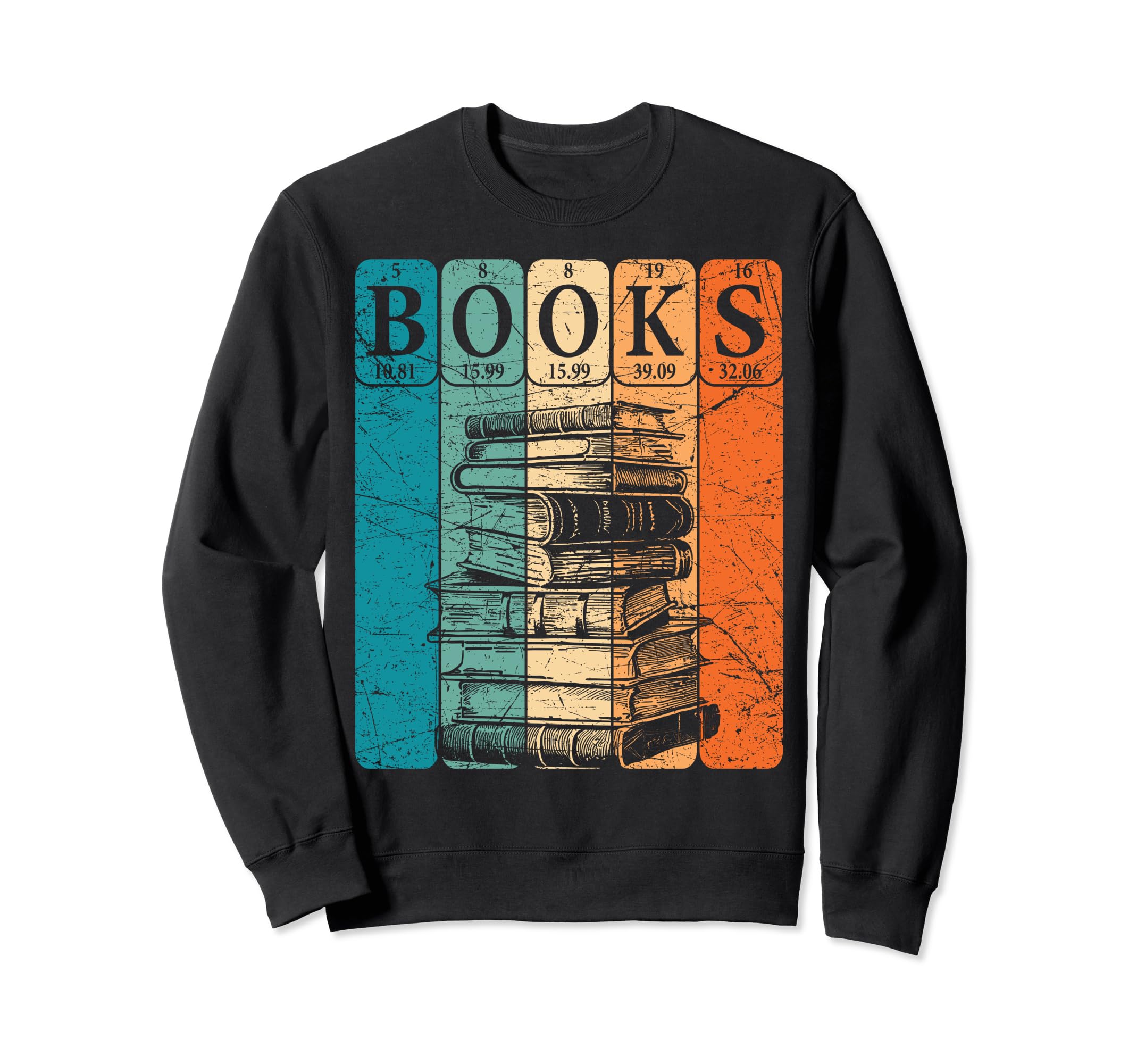 Book Reader Periodic Table Elements Sweatshirt - Novelty Apparel Unisex - T-Shirt, Sweatshirt, Hoodie