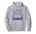 Bibliophile Book Nerd I Read Past Hoodie - Casual Everyday Wear Men Women - T-Shirt, Sweatshirt, Hoodie
