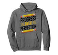Progress Over Perfection Mental Health Hoodie - Custom Art Print Men Women - T-Shirt, Sweatshirt, Hoodie