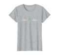 Green Ribbon Heart Beat Mental T-Shirt - Casual Everyday Wear Unisex - T-Shirt, Sweatshirt, Hoodie