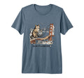 San Francisco Cat Golden Gates Bridge T-Shirt - Trendy Graphic Men Women - T-Shirt, Sweatshirt, Hoodie