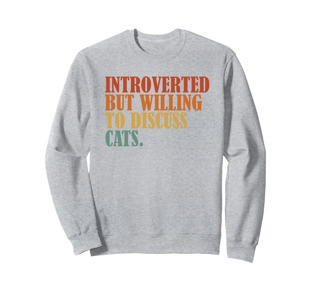 Cat Lover Humorous Overthinkers Sweatshirt - Unique Graphic for Adults - T-Shirt, Sweatshirt, Hoodie