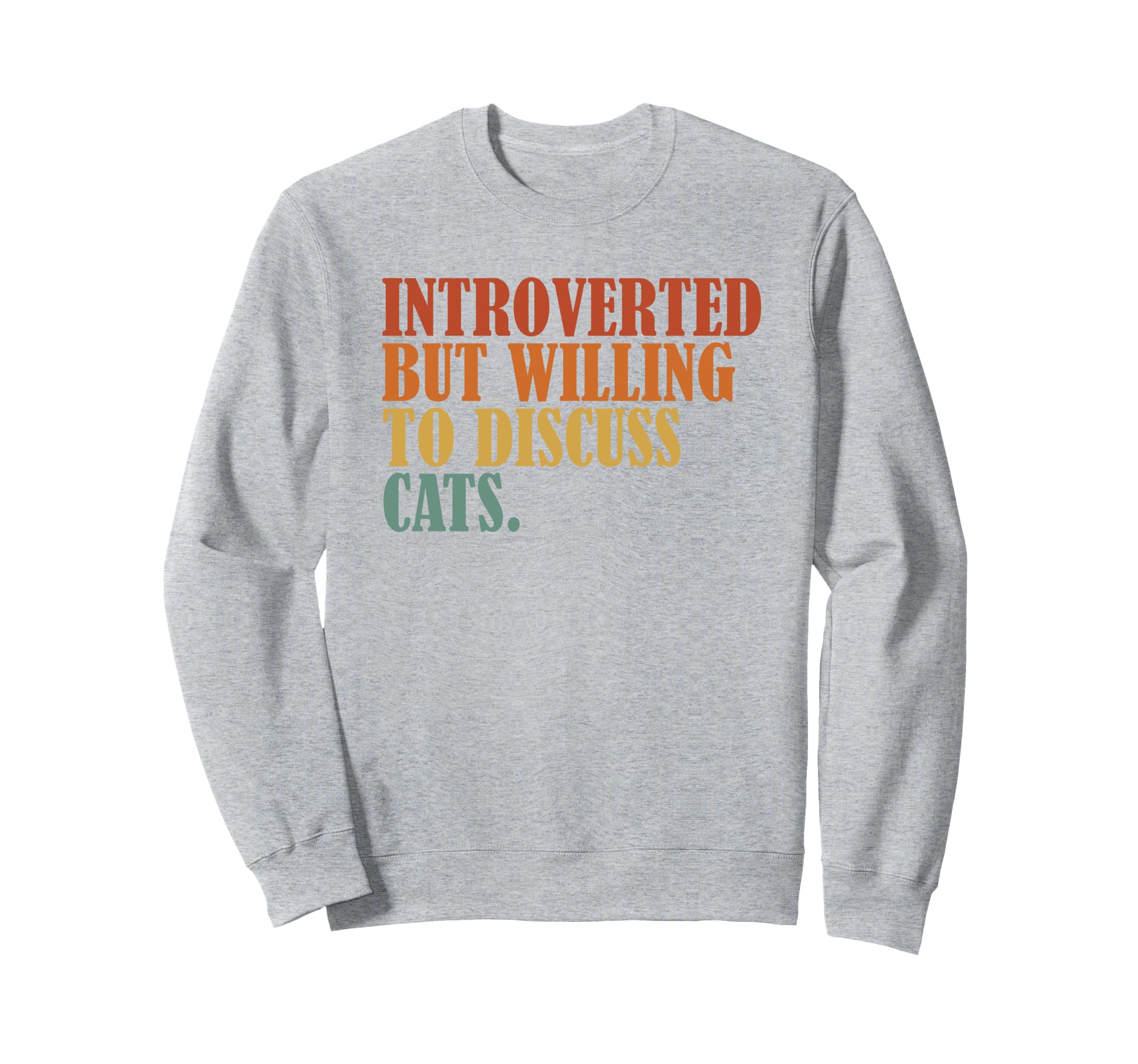 Cat Lover Humorous Overthinkers Sweatshirt - Unique Graphic for Adults - T-Shirt, Sweatshirt, Hoodie