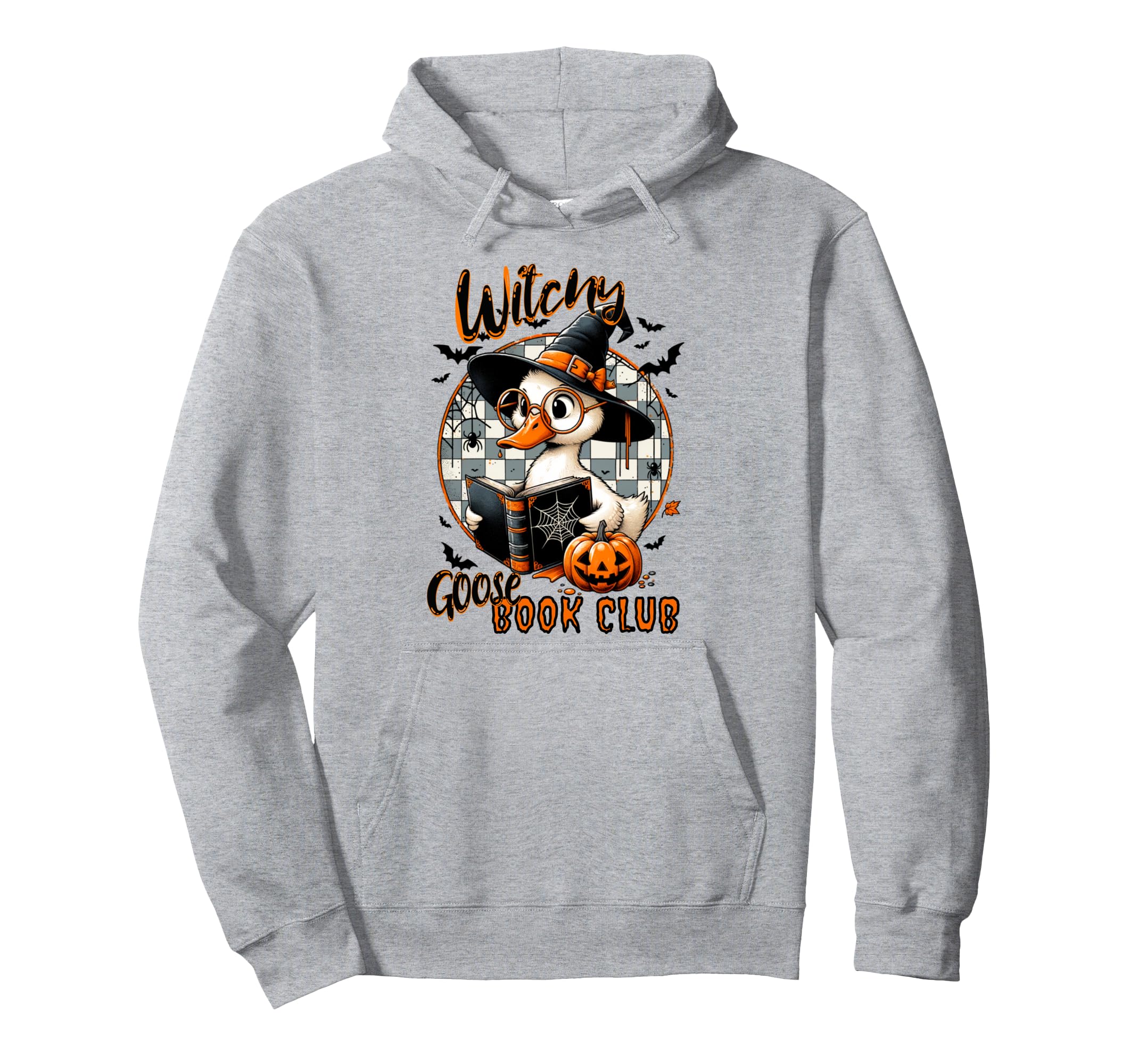 Womens Funny Witchy Goose Book Club Hoodie - Custom Art Print Men Women - T-Shirt, Sweatshirt, Hoodie