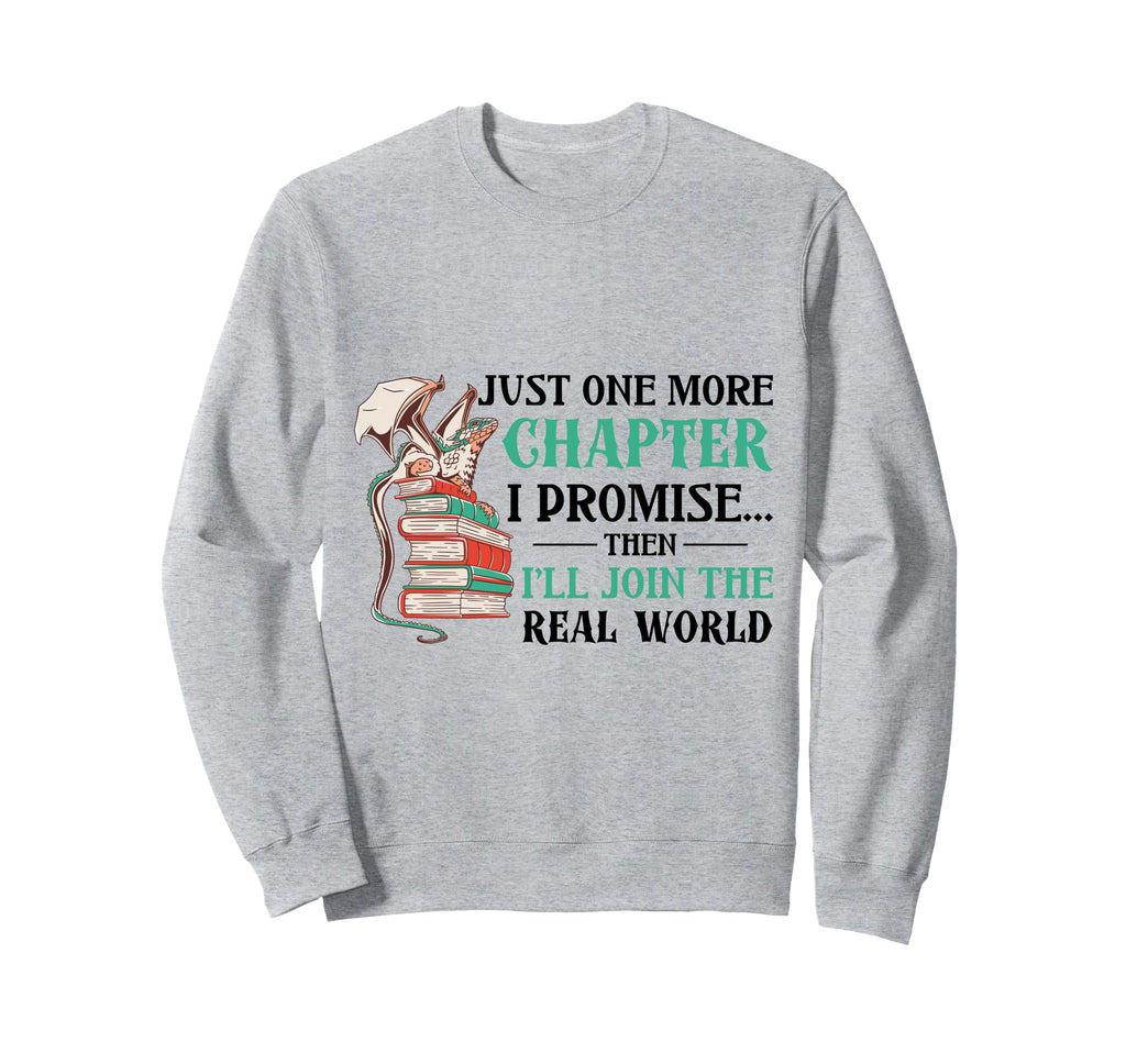 Reading Dragon Booktok Book Lover Book Sweatshirt - Trendy Graphic Unisex - T-Shirt, Sweatshirt, Hoodie