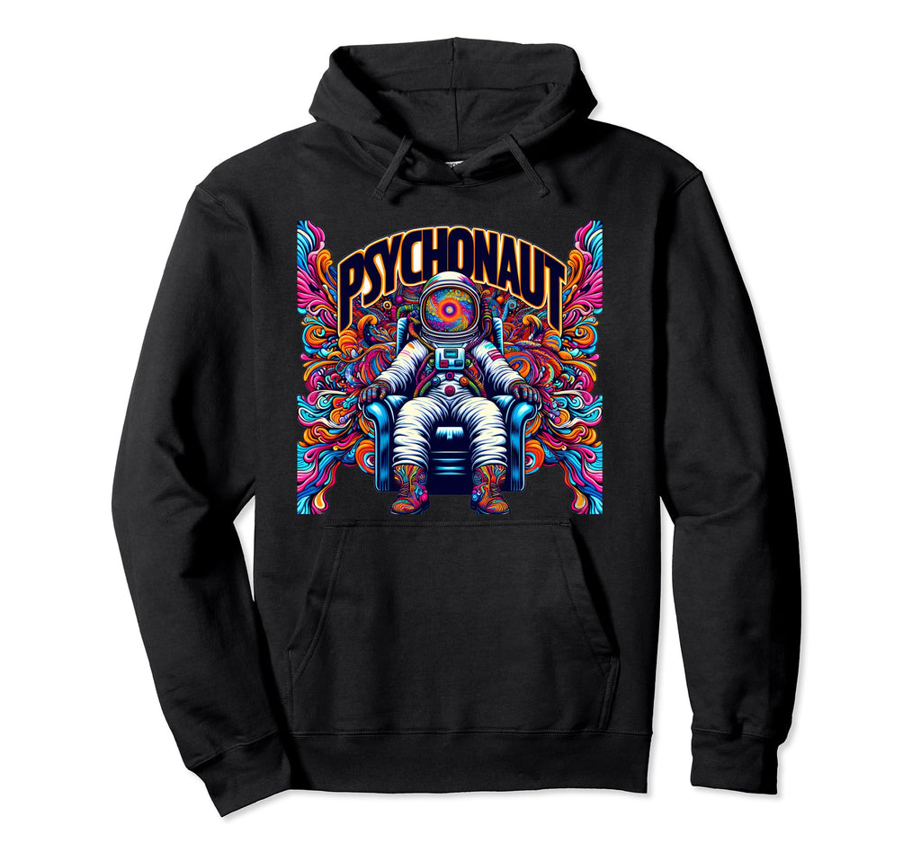 Psychonaut Explorer Mind Psychedelic Hoodie - Graphic Print Men Women - T-Shirt, Sweatshirt, Hoodie