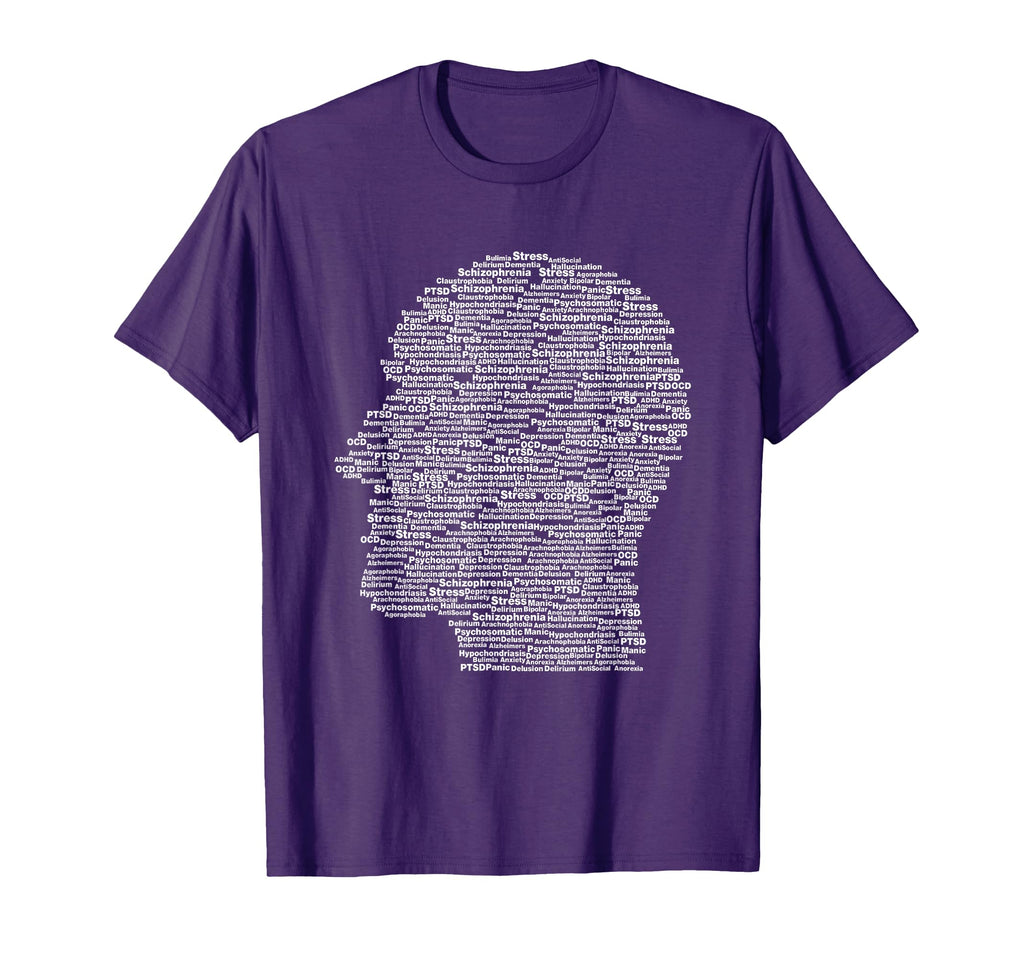 Mental Health Psychology Psychiatry T-Shirt - Aesthetic Graphic Men Women - T-Shirt, Sweatshirt, Hoodie