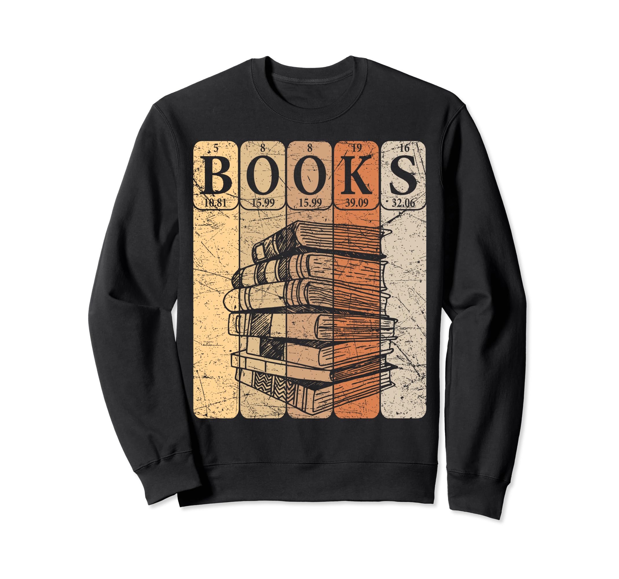 Book Reader Periodic Table Sweatshirt - Fun Novelty Design for Adults - T-Shirt, Sweatshirt, Hoodie