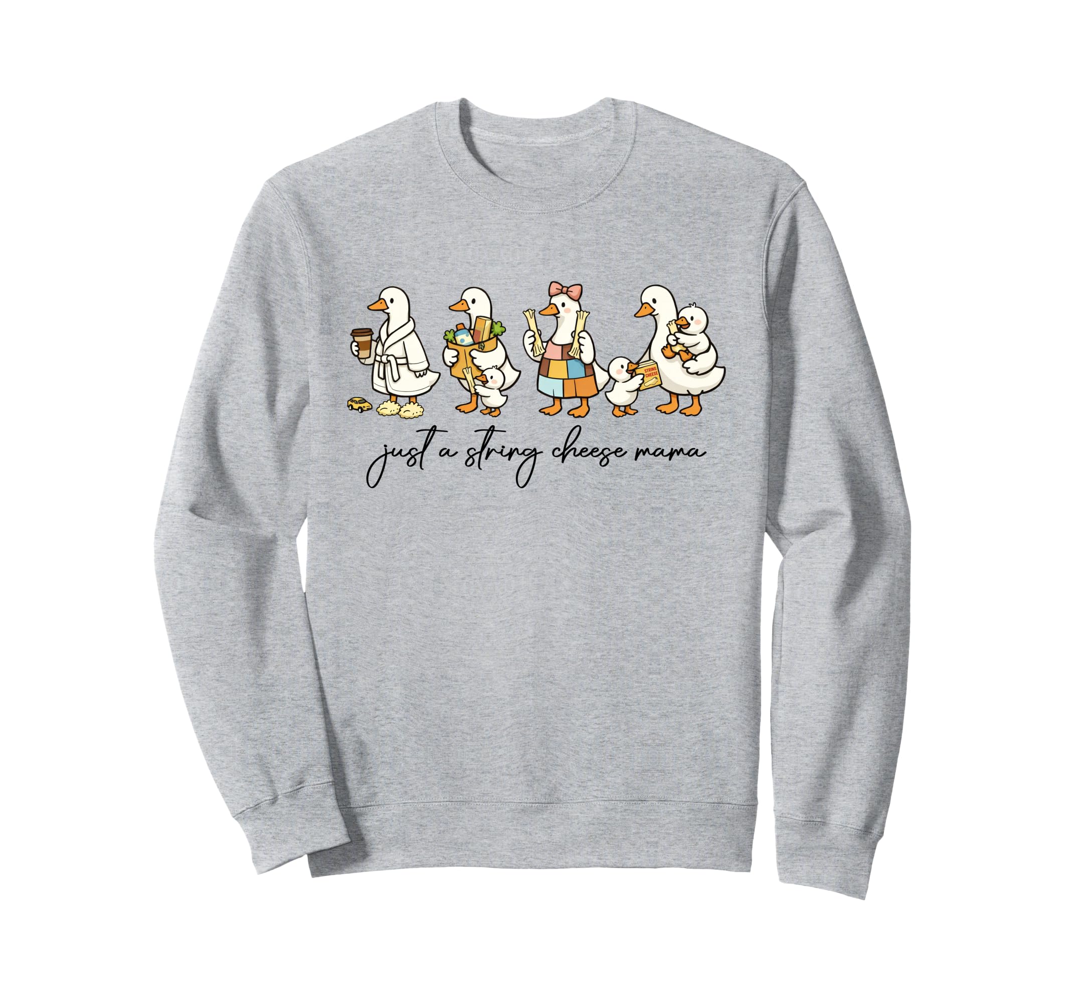 Just String Cheese Mama Era Silly Sweatshirt - Streetwear Style Men Women - T-Shirt, Sweatshirt, Hoodie