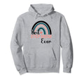 Best Step Mom Ever Rainbow Step Mom Hoodie - Fun Novelty Design for Adults - T-Shirt, Sweatshirt, Hoodie