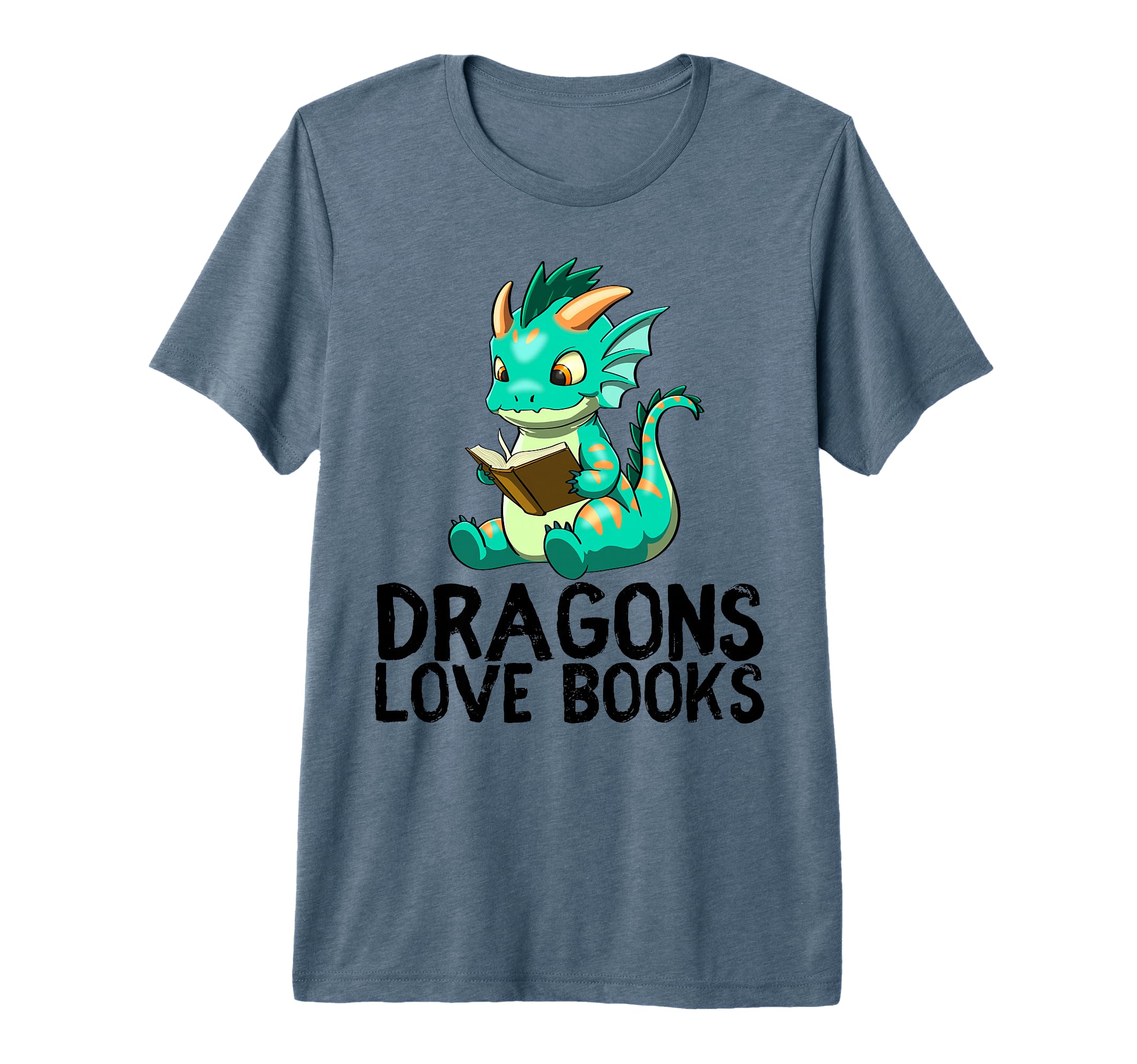 Dragon Reading Book Worm Nerd School T-Shirt - Aesthetic Graphic Unisex - T-Shirt, Sweatshirt, Hoodie