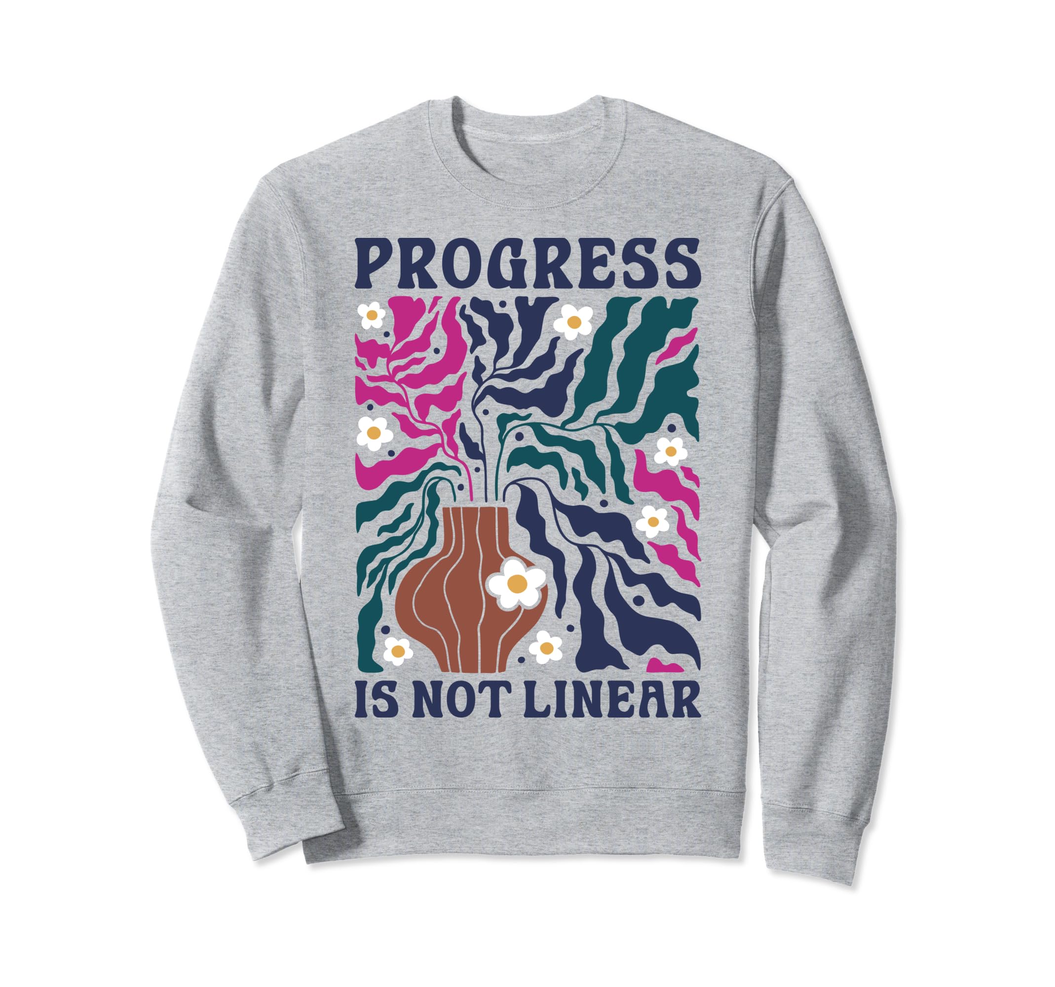 Progress Is Not Linear Sped Teacher Sweatshirt - Fun Novelty Design Unisex - T-Shirt, Sweatshirt, Hoodie