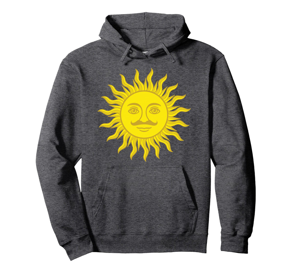 King Arthur Holy Grail Sun Hoodie - Casual Everyday Wear Unisex - T-Shirt, Sweatshirt, Hoodie