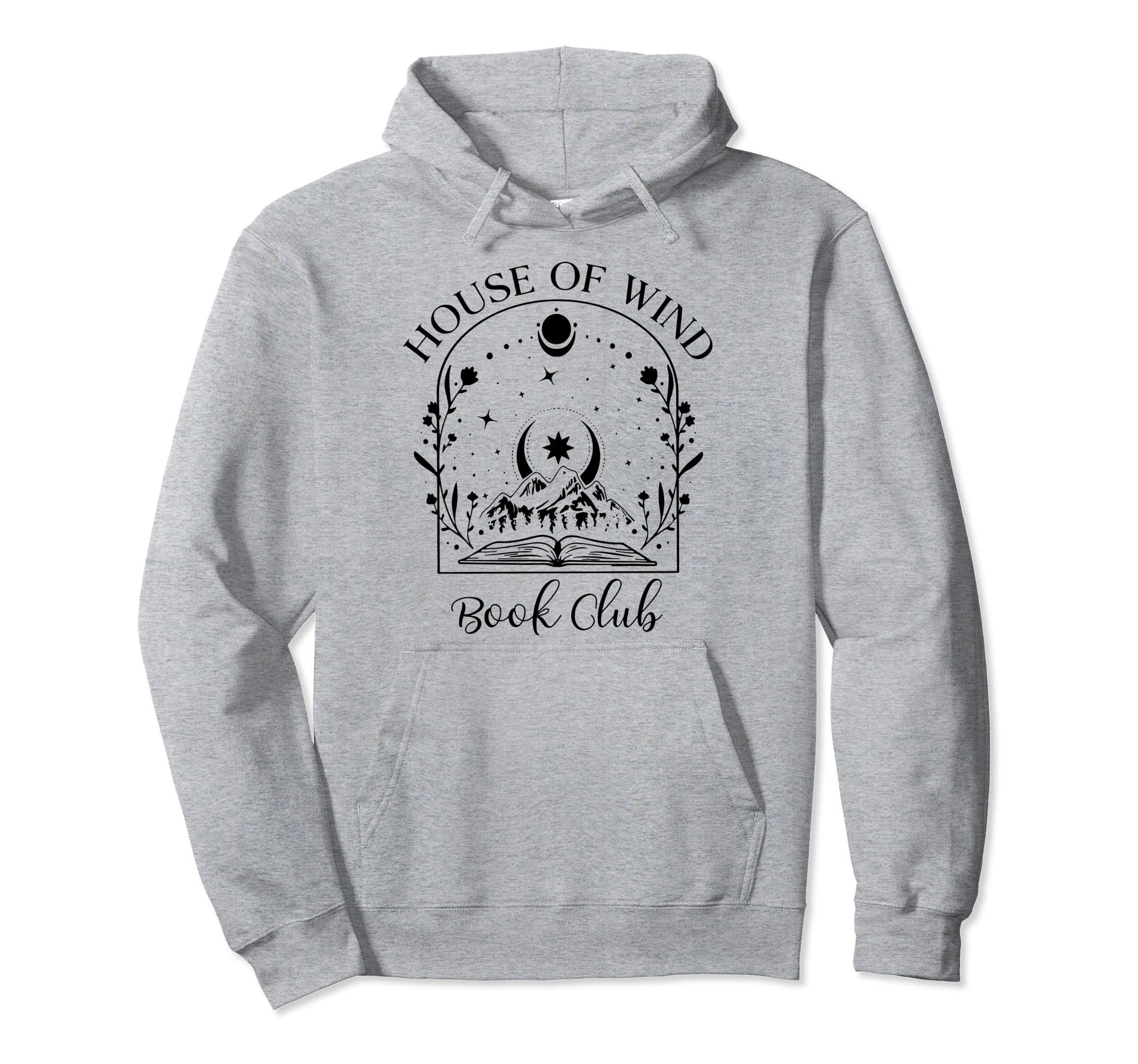 House Wind Book Club Book Lover Hoodie - Streetwear Style for Adults - T-Shirt, Sweatshirt, Hoodie